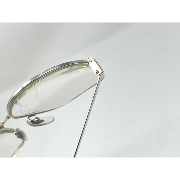 Bausch & Lomb Eyeglasses Vogue D'Or by  1/20 10K GF White Gold  516 656 []14 135 - Picture 9 of 12